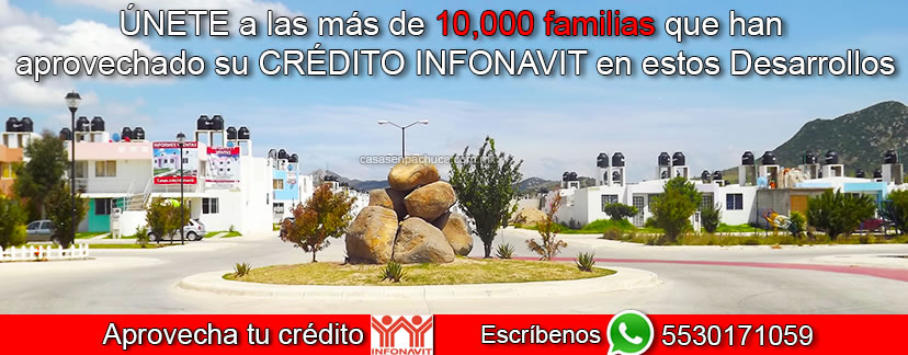 Casas en venta en Pachuca con crdito Infonavit